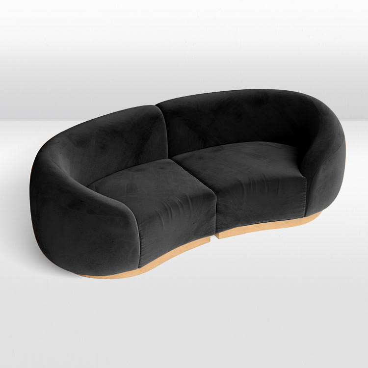 Cascade Loveseat - Black view 5