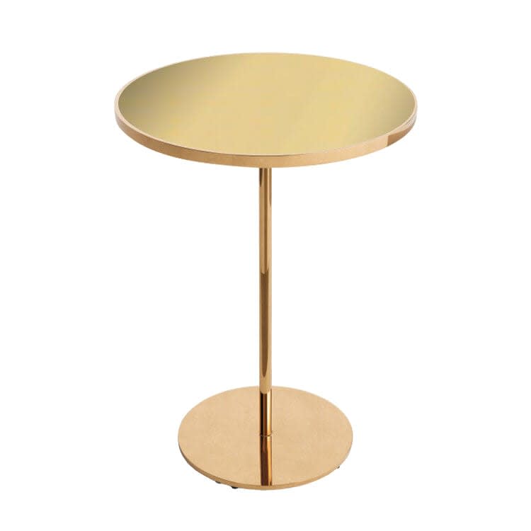 Virtu Gold Cocktail Table / Gold Mirror Top