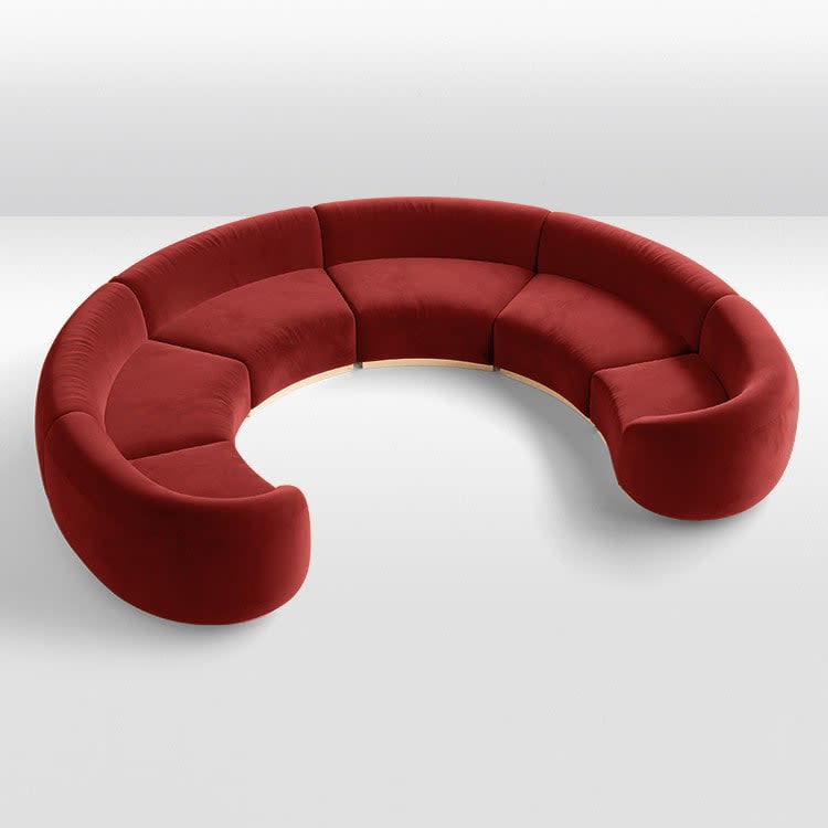 Cascade Eclipse Sofa - Crimson view 2