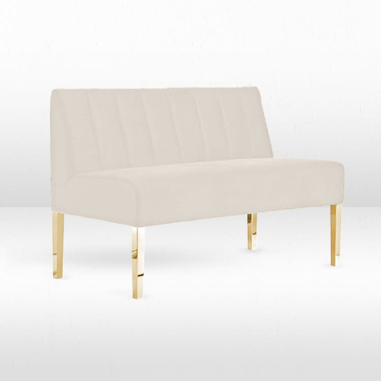 Kincaid Loveseat - White view 7