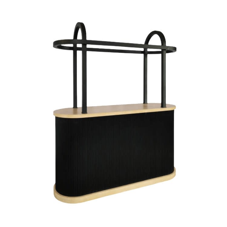 Leona Bar Cart - Black