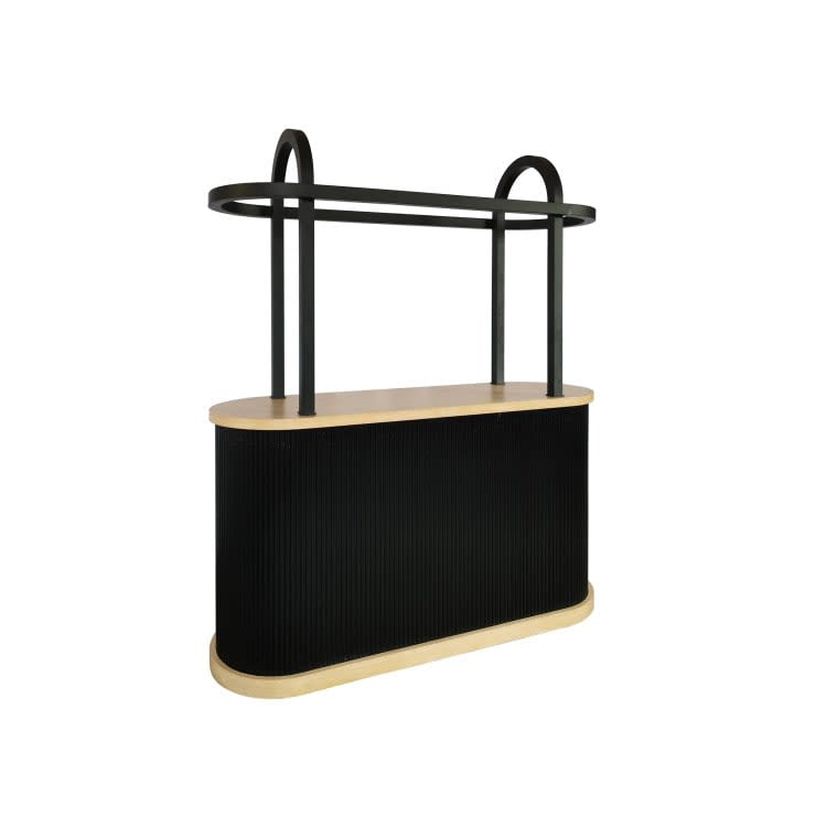 Leona Bar Cart - Black view 4