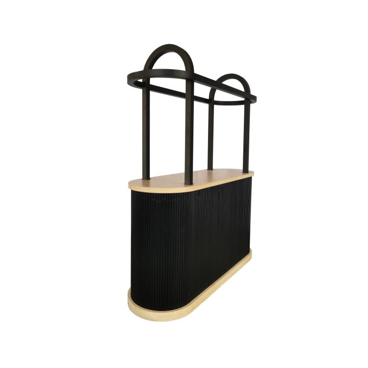 Leona Bar Cart - Black view 5