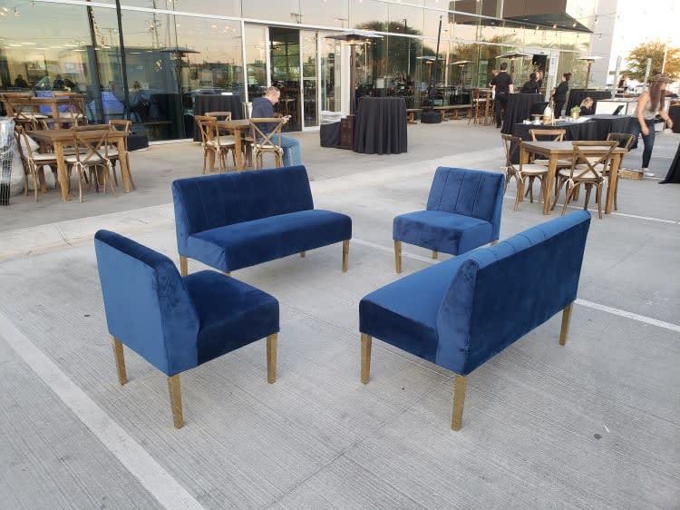 Kincaid Loveseat - Sapphire view 2