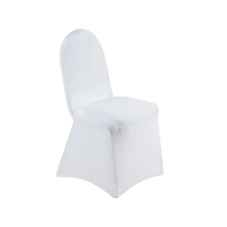 Spandex Banquet Chair Cover - White