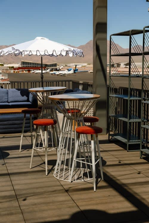 Maxwell Boucle Bar Stool - Rust view 5