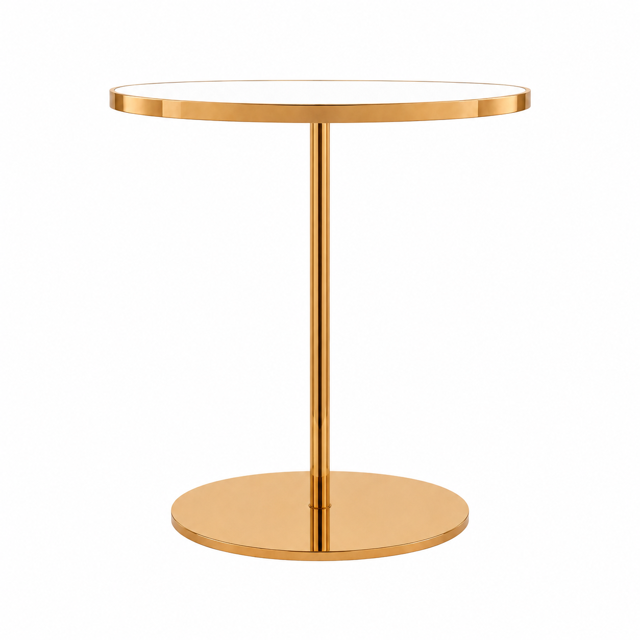 Virtu Gold Bistro Table - Gold view 6