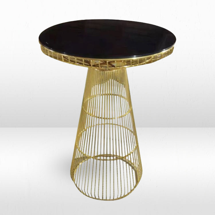 Gold Spoke Cocktail Table view 2