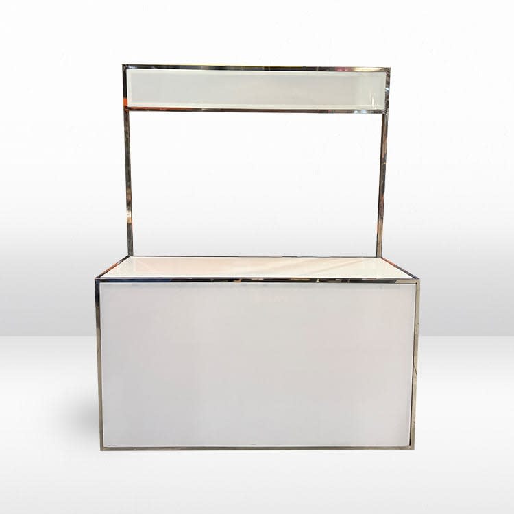 6ft Avenue Bar - Overhead Attachment - Silver view 2