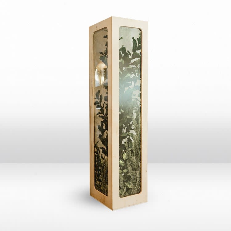 Wood Square Column view 2