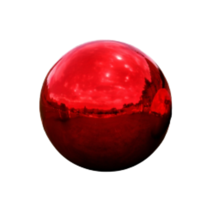Red Orb Ball -  Medium Size