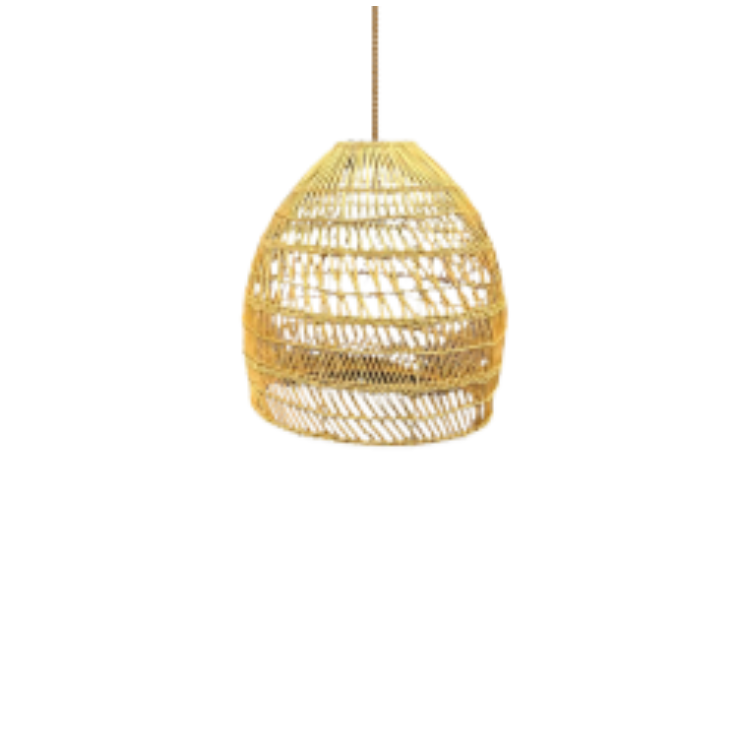 Woven Farmhouse Chandelier