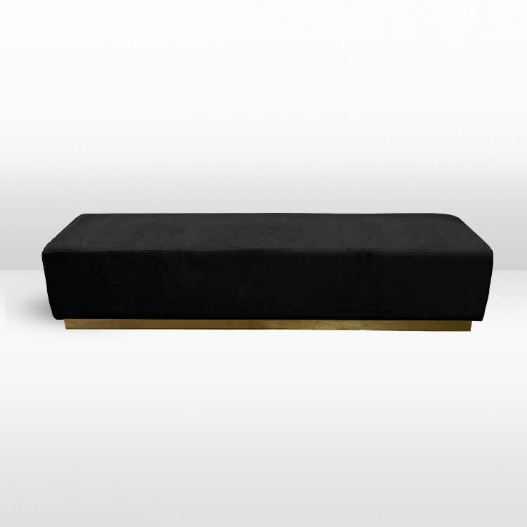 Colette Continental Bench - Black view 2