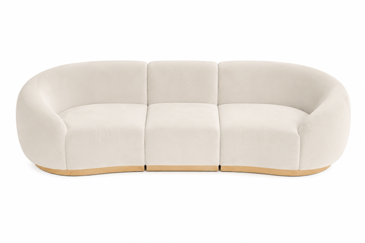 Cascade Sofa - Ivory view 2