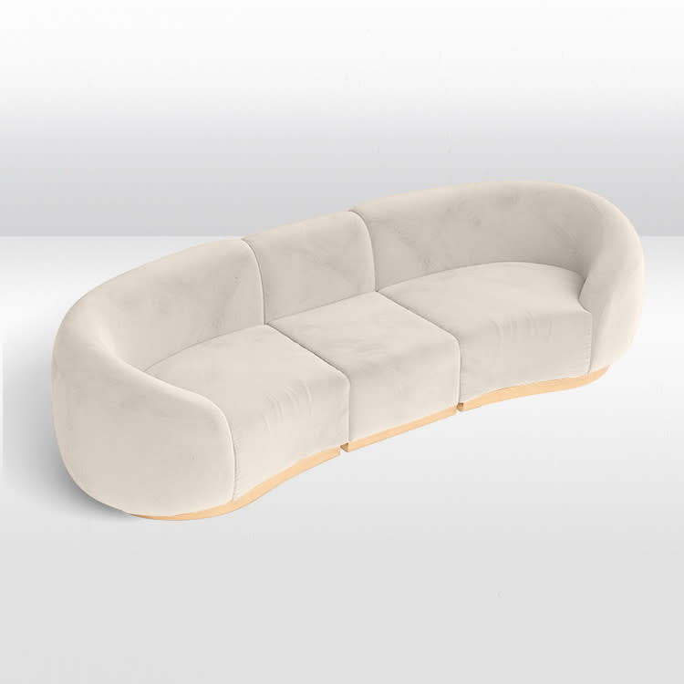 Cascade Sofa - Ivory view 3