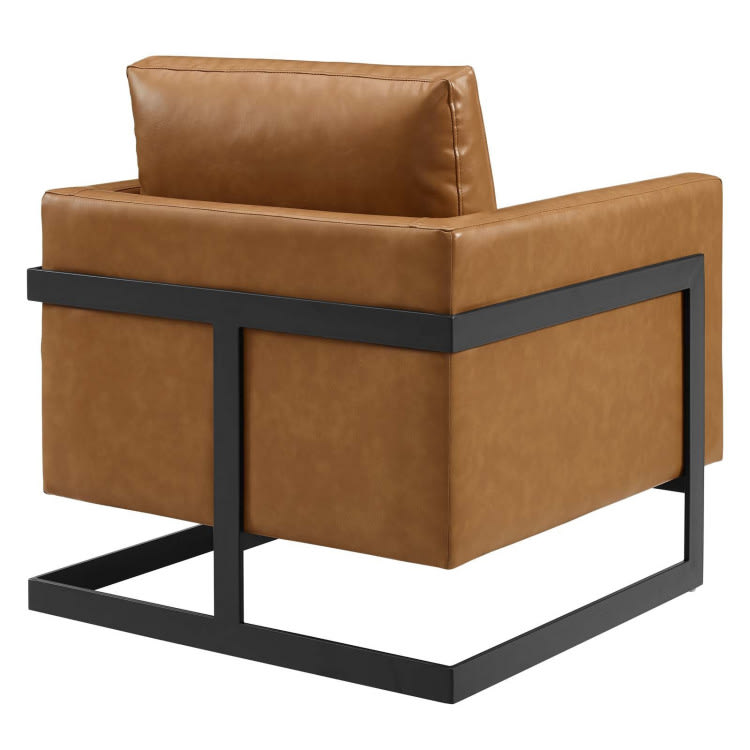 Dylan Side Chair - Tan Leather view 2