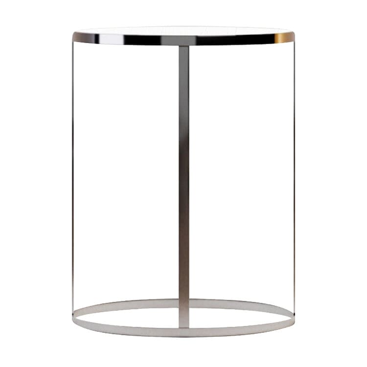 Dexter Round Cocktail Table / Clear