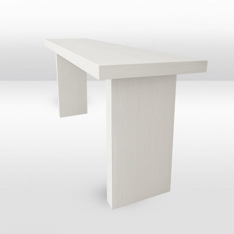 Drake Communal Table - White view 2