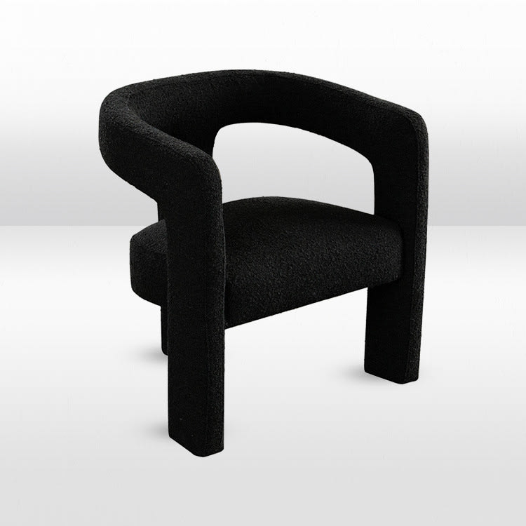 Quinn Club Chair - Black view 3