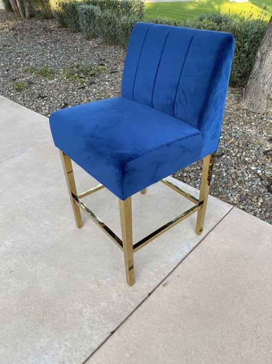 Kincaid Bar Stool - Sapphire view 3