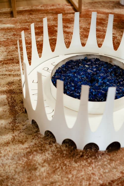 Royalfire Fire Pit - White view 3