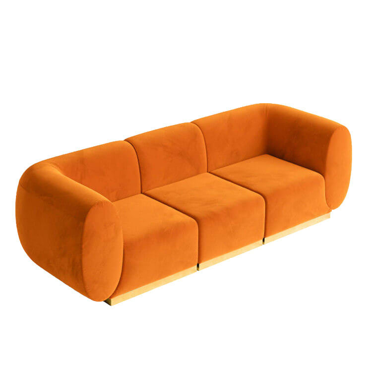 Colette Sofa - Rust