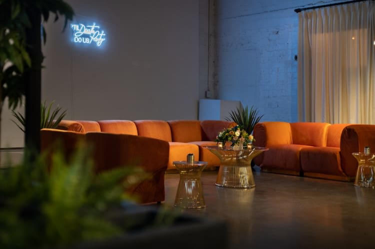 Colette Sofa - Rust view 3
