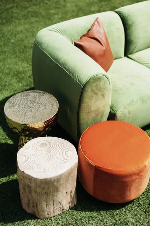Tree Stump Side Table view 4