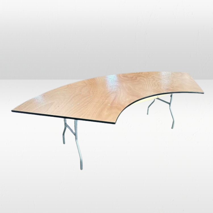 Serpentine Folding Table view 2