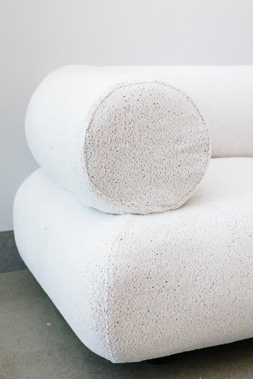Juno Loveseat - Confetti White view 6