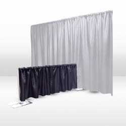 Pipe and Drape Booth Extension 3ft Tall