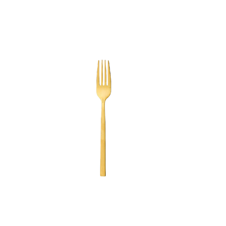 Arrow Dinner Fork - Gold