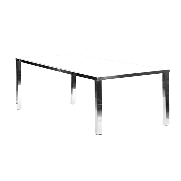 Metropolitan Dining Table - Silver