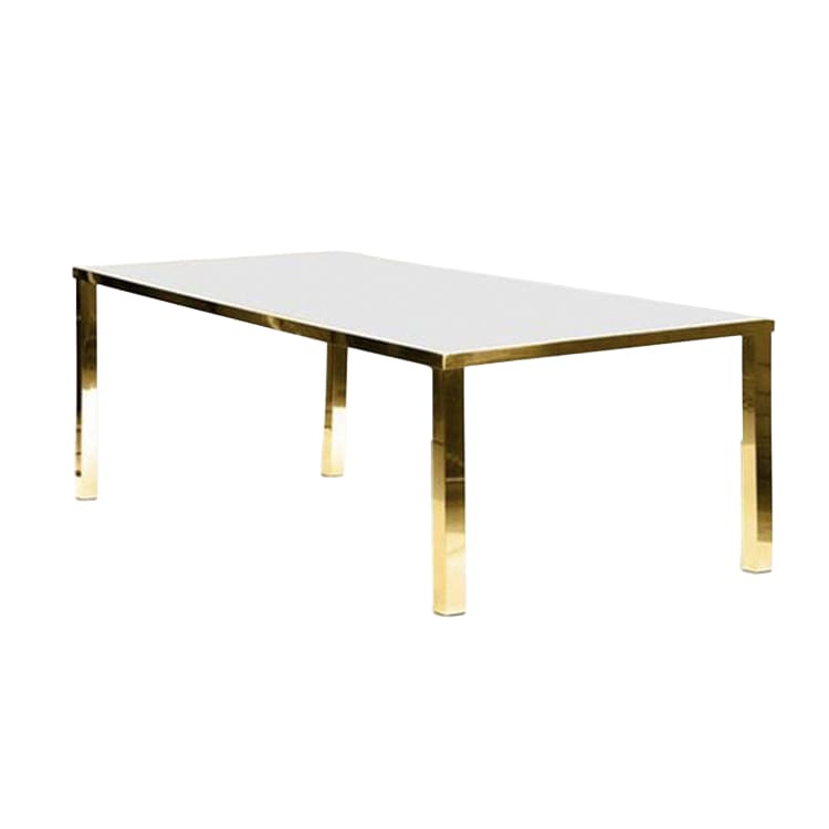 Metropolitan Dining Table - Gold