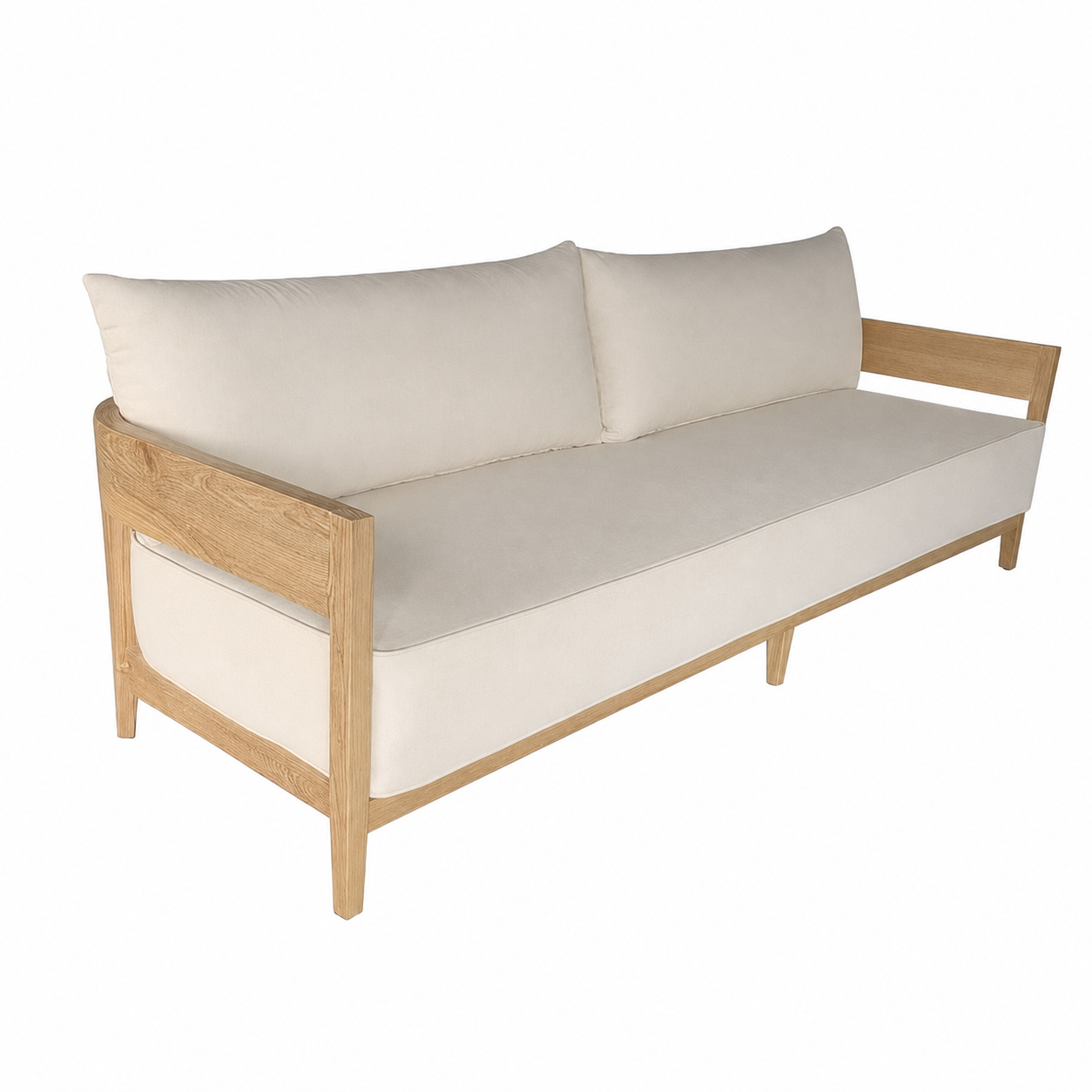 Emma Sofa - Natural Wood