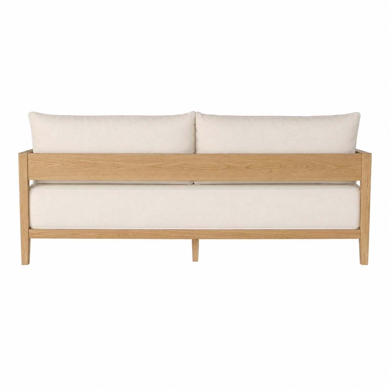 Emma Sofa - Natural Wood view 4