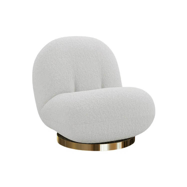 Pearl Lounge Chair - Ivory