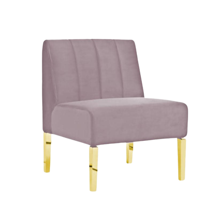 Kincaid Accent Chair - Dusty Rose