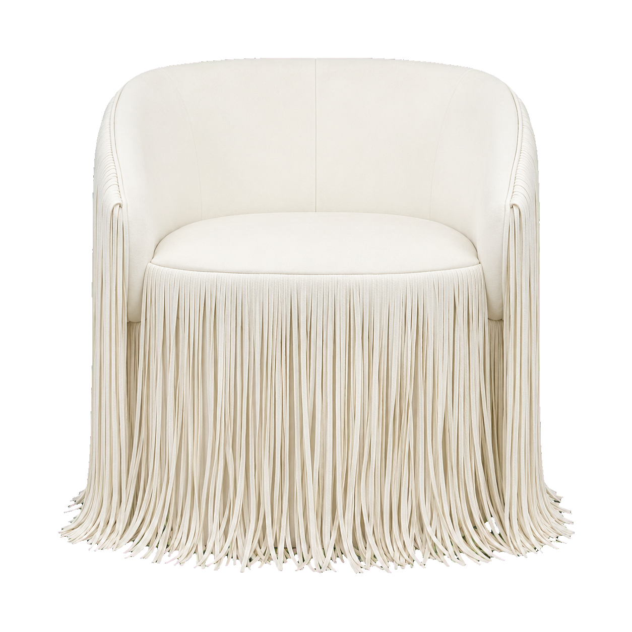 Janelle Side Chair - White view 2