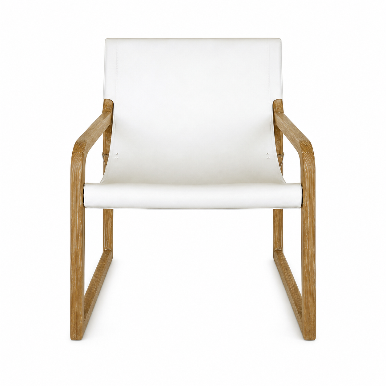 Skylar Accent Chair - White view 2