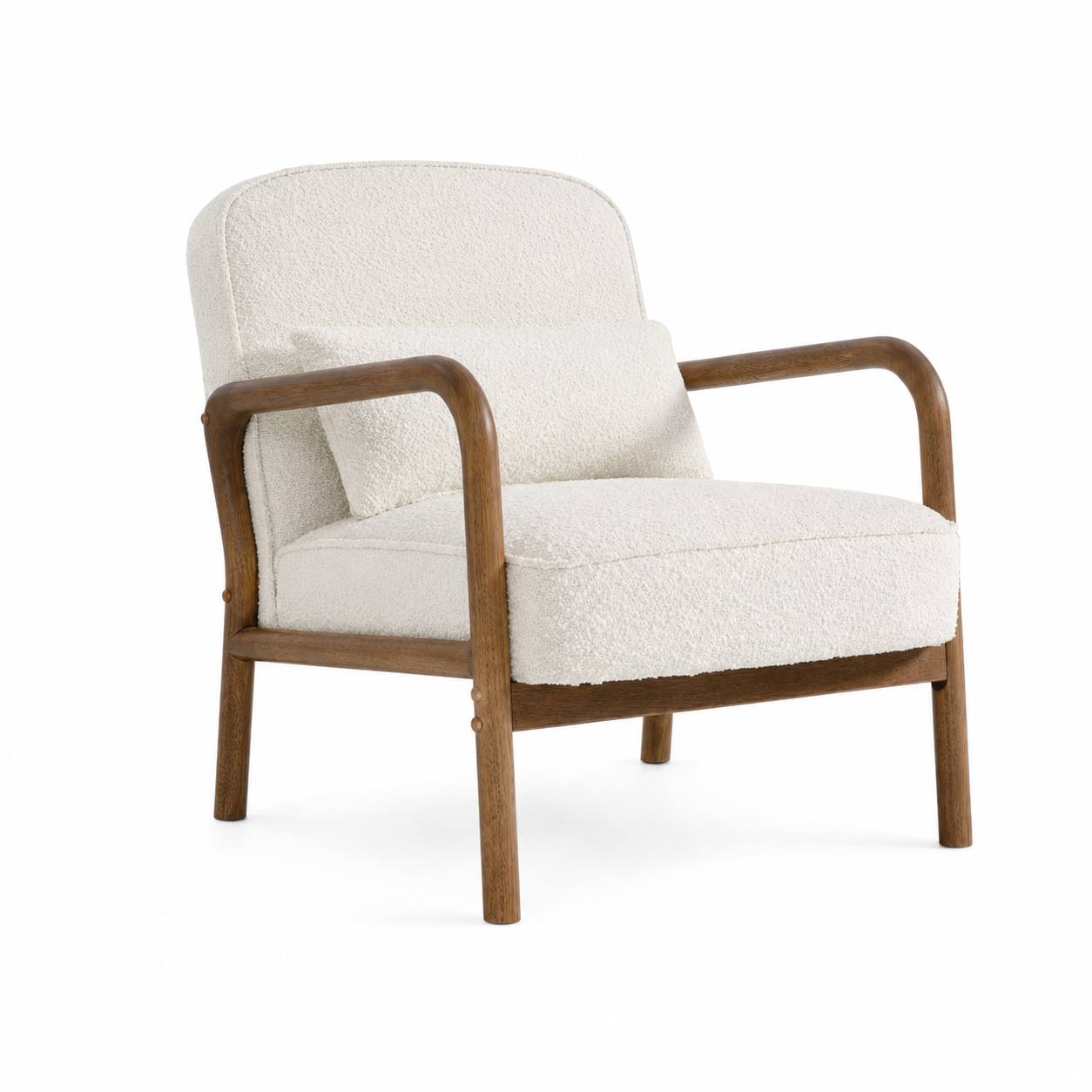 Side Chair - Dallas Ivory Boucle