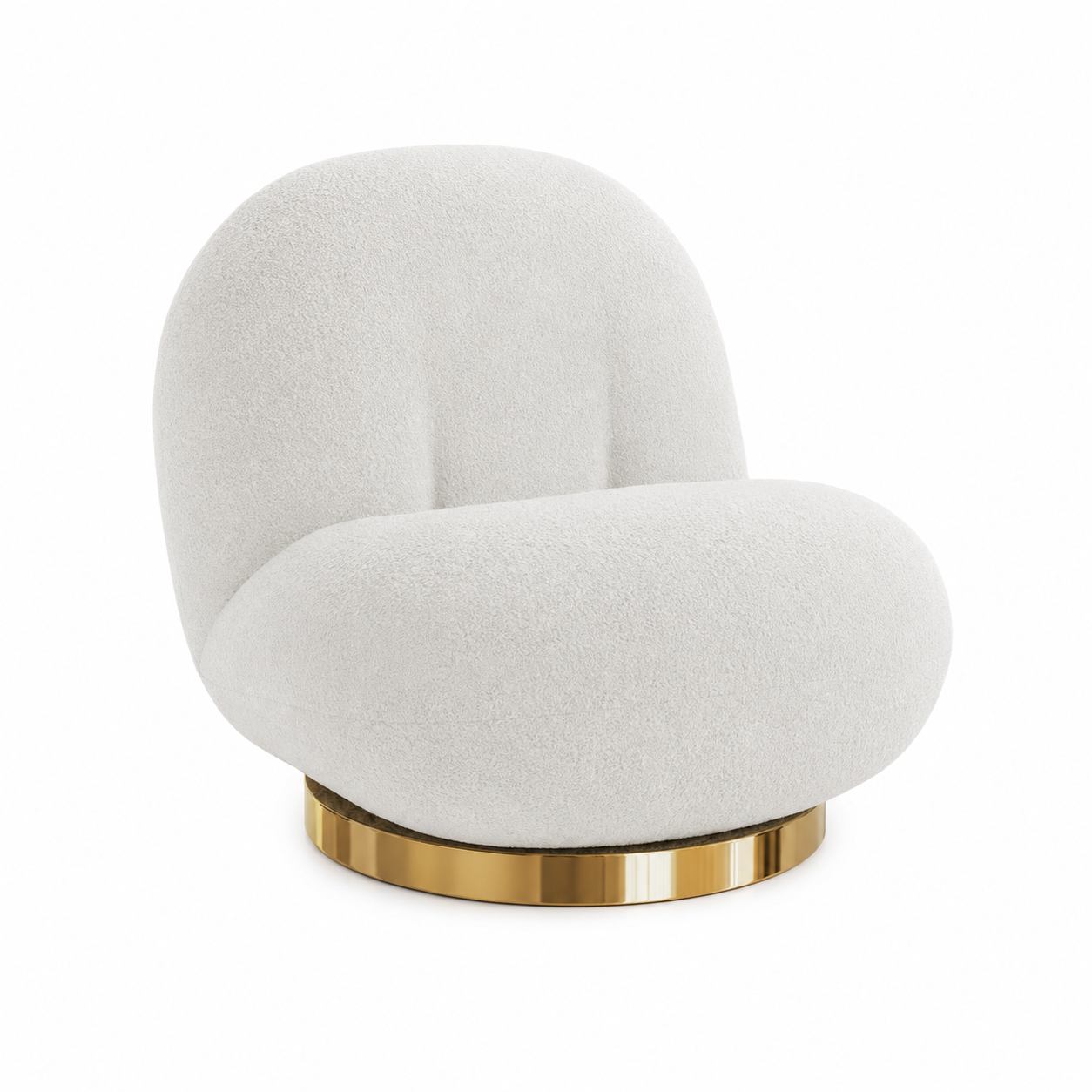 Pearl Lounge Chair - Ivory
