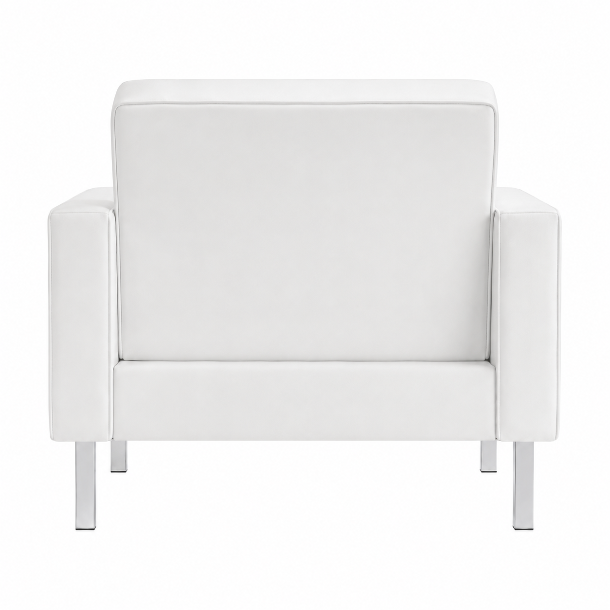 Madison Club Chair - White view 4