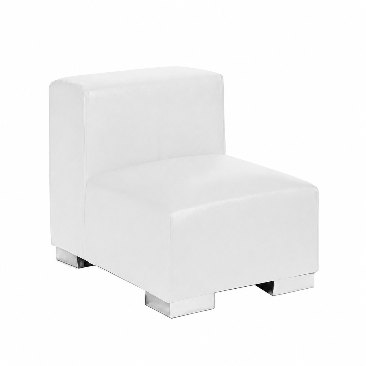 Mondrian Middle Armless - White