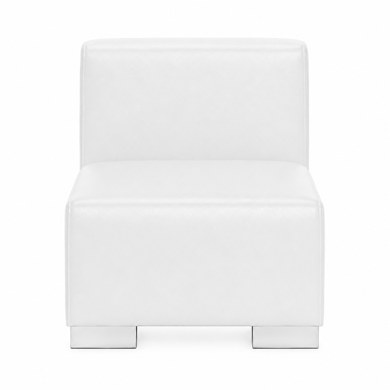Mondrian Middle Armless - White view 2