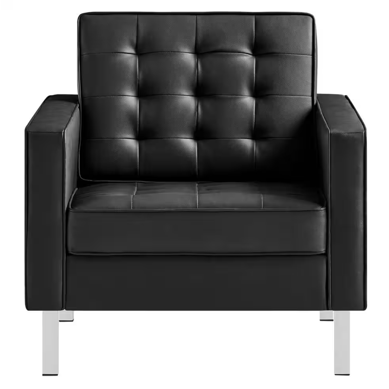 Madison Club Chair - Black view 2