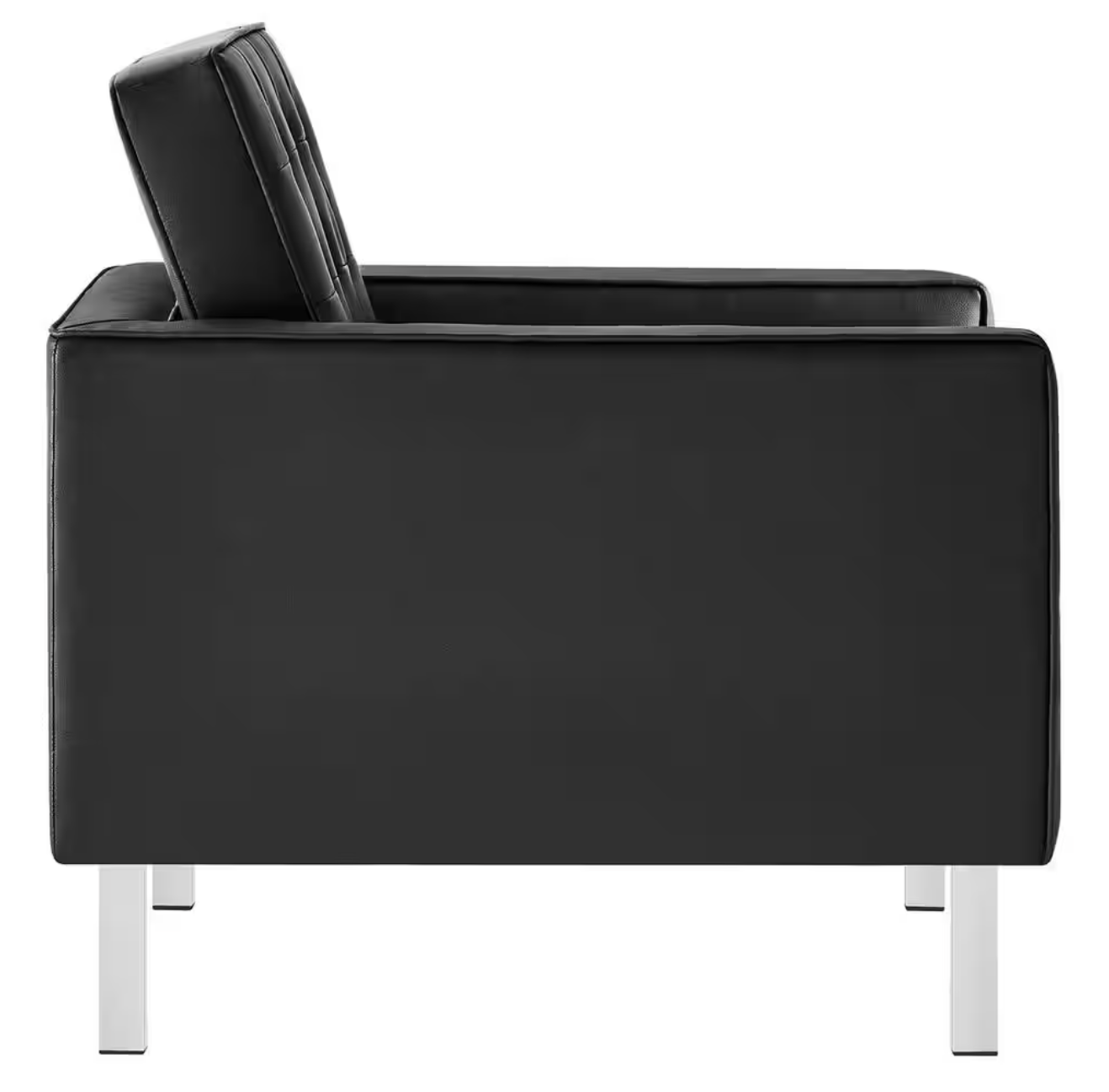 Madison Club Chair - Black view 3