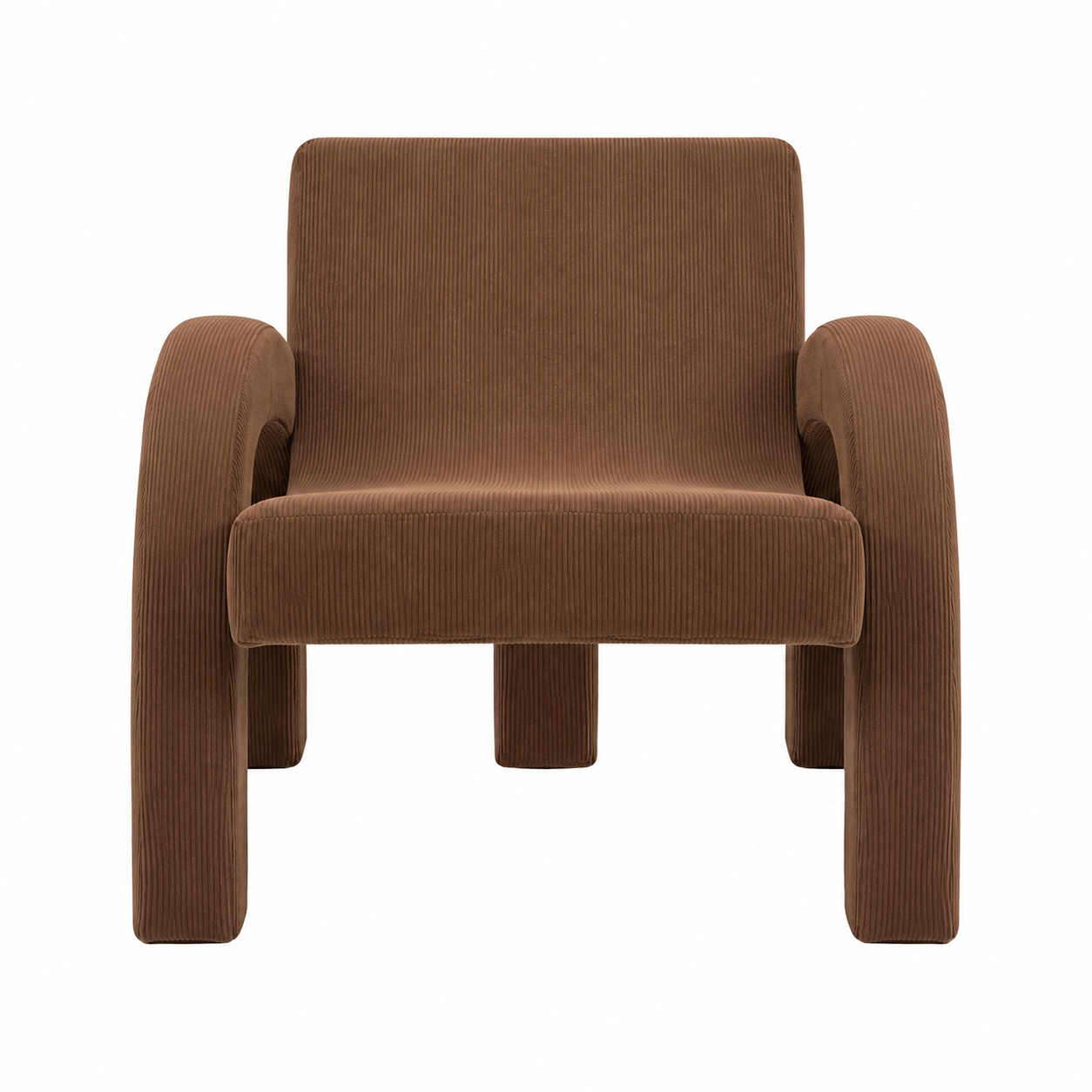 Teddy Side Chair - Brown view 2