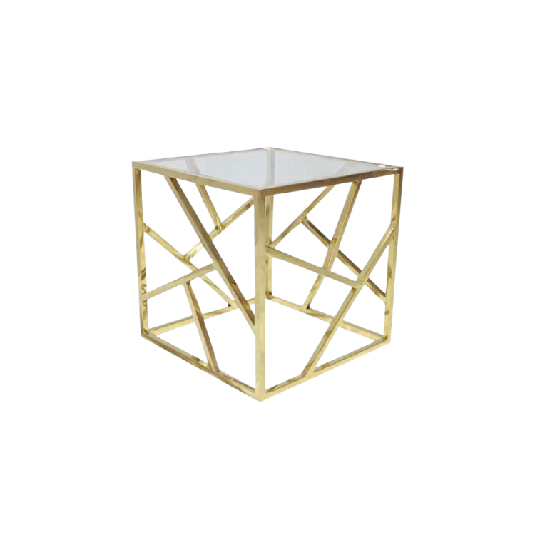 Nest Side Table - Gold Frame