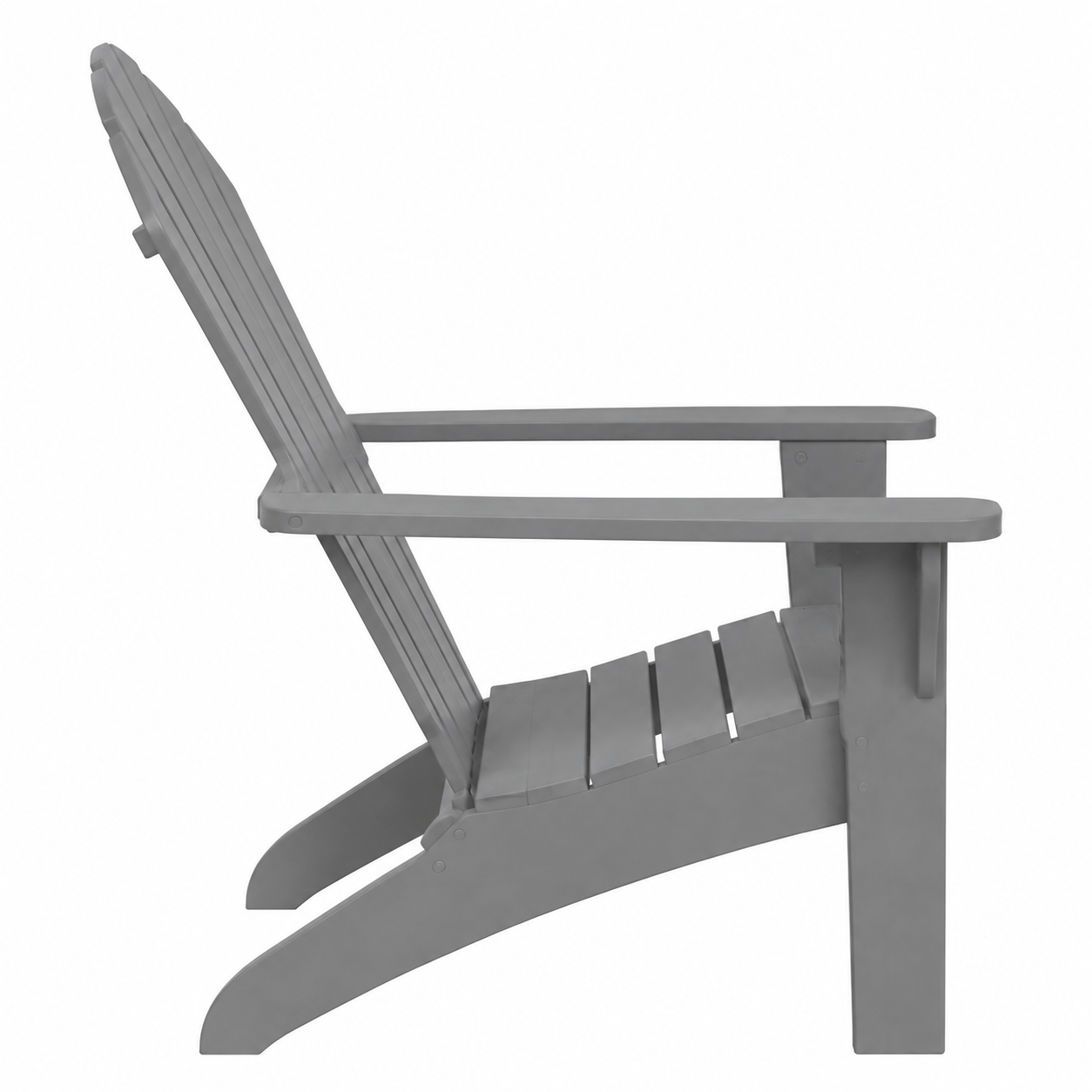 Adirondack Chair - Grey view 5